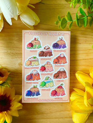 Appletun Stickersheet