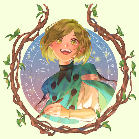 Child of Magic 8x8 Print