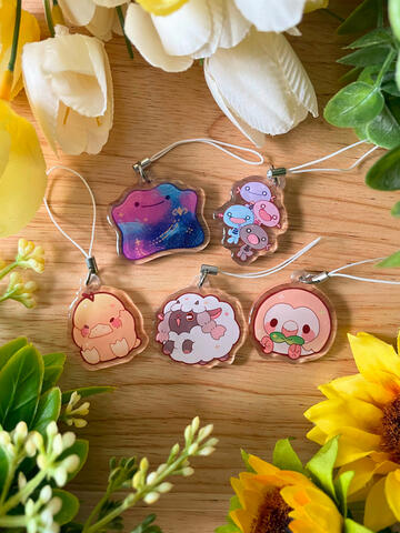 Fantasy Animals Phone Charms